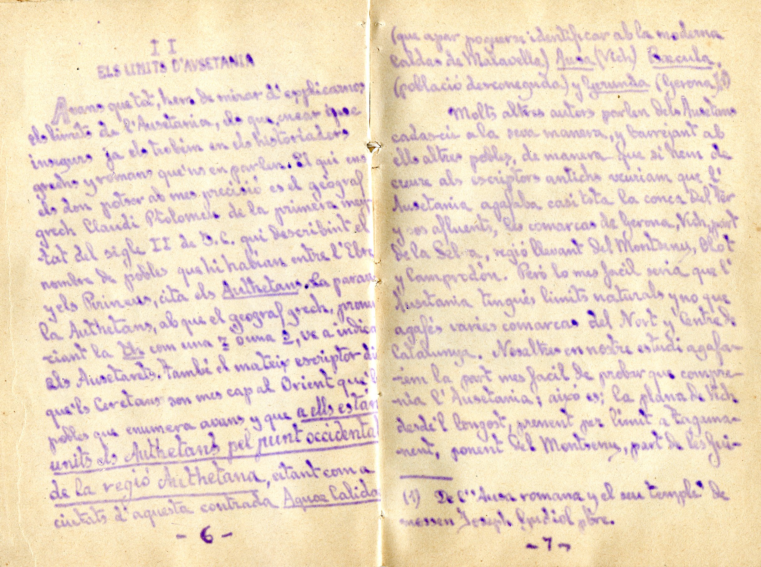 primitives civilisacions ausetanes, Les : Nota descriptiva de las trovalles prehistóriques fetes en l'Ausetania - Miniatura 5